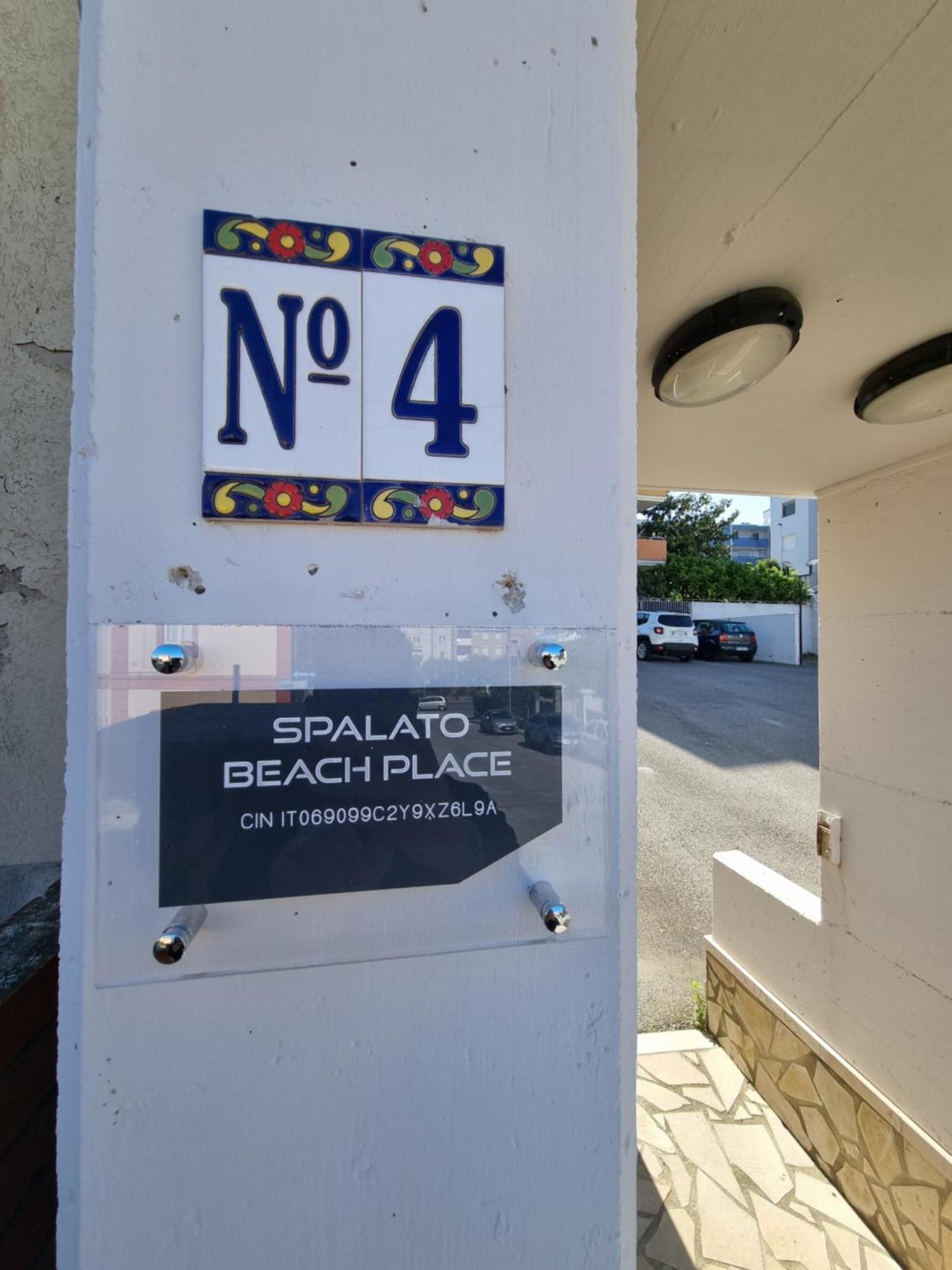 Spalato Beach Place Васто Экстерьер фото